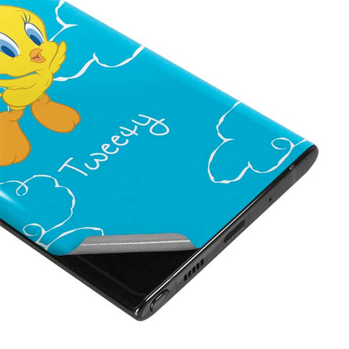Looney Tunes Tweety Bird Flying Galaxy Note 10 Skin